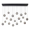 Illuminazione Paul Neuhaus Popup Lampada a sospensione LED Grigio, 19-Luci, Telecomando