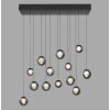 Illuminazione Paul Neuhaus Popup Lampada a sospensione LED Grigio, 13-Luci, Telecomando