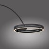 Illuminazione Paul Neuhaus Loop-Bow Lampada da terra, Lampade ad arco LED Nero, 2-Luci