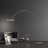 Illuminazione Paul Neuhaus Loop-Bow Lampada da terra, Lampade ad arco LED Bronzo, 2-Luci