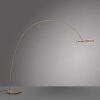 Illuminazione Paul Neuhaus Loop-Bow Lampada da terra, Lampade ad arco LED Bronzo, 2-Luci