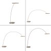 Illuminazione Paul Neuhaus Loop-Bow Lampada da terra LED Bronzo, 2-Luci