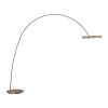 Illuminazione Paul Neuhaus Loop-Bow Lampada da terra LED Bronzo, 2-Luci