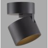 Illuminazione Paul Neuhaus Cup Plafoniera LED Nero, 1-Luce