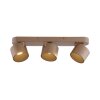 Illuminazione Paul Neuhaus Cup Plafoniera LED Bronzo, 3-Luci