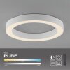 Illuminazione Paul Neuhaus Round Plafoniera LED Bianco, 1-Luce, Telecomando