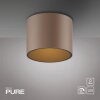 Illuminazione Paul Neuhaus Point Plafoniera LED Bronzo, 1-Luce
