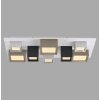 Illuminazione Paul Neuhaus Manhattan Plafoniera LED Grigio, 1-Luce, Telecomando
