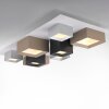 Illuminazione Paul Neuhaus Manhattan Plafoniera LED Grigio, 1-Luce, Telecomando