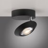 Illuminazione Paul Neuhaus Oculis Plafoniera LED Nero, 1-Luce