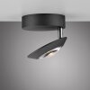 Illuminazione Paul Neuhaus Oculis Plafoniera LED Nero, 1-Luce