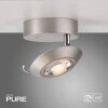 Illuminazione Paul Neuhaus Oculis Plafoniera LED Trasparente, chiaro, 1-Luce