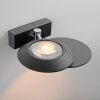 Illuminazione Paul Neuhaus Oculis Applique LED Nero, 2-Luci