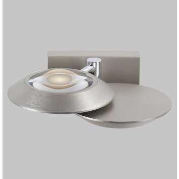 Illuminazione Paul Neuhaus Oculis Applique LED Trasparente, chiaro, 2-Luci