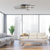 Illuminazione Leuchten Direkt AKUSTIKA Plafoniera LED Nero, 1-Luce
