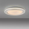 Illuminazione Leuchten Direkt LAGO Plafoniera LED Bianco, 1-Luce, Telecomando