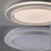 Illuminazione Leuchten Direkt LAGO Plafoniera LED Bianco, 1-Luce, Telecomando