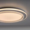Illuminazione Leuchten Direkt LAGO Plafoniera LED Bianco, 1-Luce, Telecomando