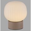 Illuminazione Leuchten Direkt NAMI Lampada da tavolo LED Sabbia, 1-Luce