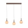 Illuminazione Leuchten Direkt NAMI Lampada a sospensione LED Sabbia, 3-Luci
