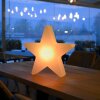 Illuminazione Leuchten Direkt STAR Lampada da tavolo LED Bianco, 1-Luce, Telecomando, Cambia colore