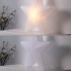 Illuminazione Leuchten Direkt STAR Lampada da tavolo LED Bianco, 1-Luce, Telecomando, Cambia colore