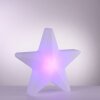 Illuminazione Leuchten Direkt STAR Lampada da tavolo LED Bianco, 1-Luce, Telecomando, Cambia colore