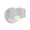 Illuminazione Leuchten Direkt AKKU-CHIA Applique LED Bianco, 2-Luci, Telecomando