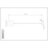 Illuminazione Globo Lighting Ragusa Lampadario a sospensione Cromo, Bianco, 1-Luce