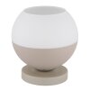 Illuminazione Globo Lighting Ragusa Lampada da tavolo Cromo, Bianco, 1-Luce