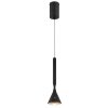 Illuminazione Globo Lighting Lucinda Lampadario a sospensione LED Nero, 1-Luce