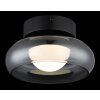 Illuminazione Globo Lighting Carlene Plafoniera LED Nero, 1-Luce
