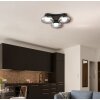 Illuminazione Globo Lighting Carlene Plafoniera LED Nero, 1-Luce