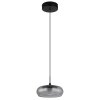 Illuminazione Globo Lighting Carlene Lampadario a sospensione LED Nero, 1-Luce