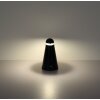 Illuminazione Globo Lighting Liva Lampada da tavolo LED Nero, 1-Luce