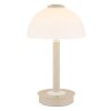 Illuminazione Globo Lighting Uldin Lampada da tavolo LED Sabbia, Bianco, 1-Luce