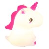 Illuminazione Globo Lighting Unicorn Lampada da tavolo LED Fucsia, Bianco, 1-Luce