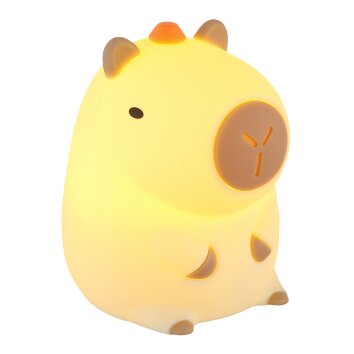 Illuminazione Globo Lighting Capybara Lampada da tavolo LED Marrone, 1-Luce