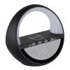 Illuminazione Globo Lighting Soundra Lampada da tavolo LED Cromo, Nero, 1-Luce, Cambia colore