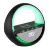 Illuminazione Globo Lighting Soundra Lampada da tavolo LED Cromo, Nero, 1-Luce, Cambia colore