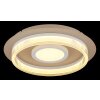 Illuminazione Globo Lighting Zara Plafoniera LED Sabbia, Bianco, 1-Luce