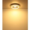 Illuminazione Globo Lighting Zara Plafoniera LED Sabbia, Bianco, 1-Luce