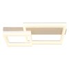 Illuminazione Globo Lighting Zara Plafoniera LED Sabbia, Bianco, 1-Luce