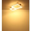 Illuminazione Globo Lighting Zara Plafoniera LED Sabbia, Bianco, 1-Luce