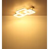 Illuminazione Globo Lighting Zara Plafoniera LED Sabbia, Bianco, 1-Luce