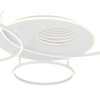 Illuminazione Globo Lighting Invertina Plafoniera LED Bianco, 1-Luce, Telecomando