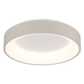 Illuminazione Globo Lighting Gallegos Plafoniera LED Sabbia, 1-Luce, Telecomando