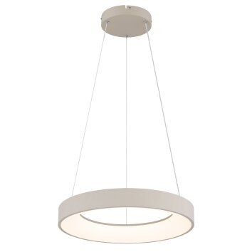 Illuminazione Globo Lighting Gallegos Lampadario a sospensione LED Sabbia, 1-Luce, Telecomando