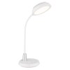 Illuminazione Globo Lighting Kirk Lampada da tavolo LED Argento, Bianco, 1-Luce