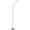 Illuminazione Globo Lighting Silvio Lampada da terra LED Nichel opaco, 1-Luce